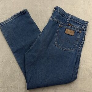 Wrangler Mens Cowboy Cut‎ Classic Fit Jeans Straight Leg Size 42x30 1013MWZPW